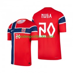 Norge Matchtröja Antonio Nusa 20 Hemma VM 2026 Kortärmad ,Herr
