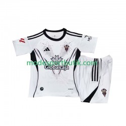 Matchtröja Albacete Hemma 2025-2026 Kortärmad ,Fotbollsställ Barn Matchtröja Albacete Hemma 2025-2026 Kortärmad ,Fotbollsställ Barn