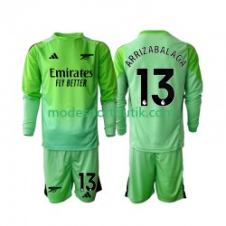 Arsenal Matchtröja Kepa Arrizabalaga 13 Målvakt Borta 2025-2026 Långärmad ,Fotbollsställ Barn