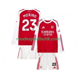 Arsenal Matchtröja Merino 23 Hemma 2025-2026 Långärmad ,Fotbollsställ Barn
