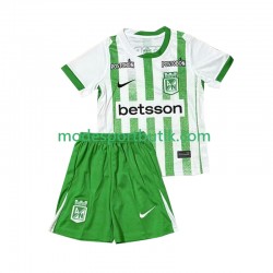 Matchtröja Atletico Nacional Hemma 2025 Kortärmad ,Fotbollsställ Barn Matchtröja Atletico Nacional Hemma 2025 Kortärmad ,Fotbollsställ Barn