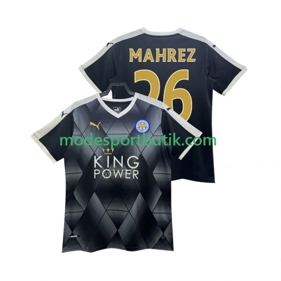 Leicester City Matchtröja MAHREZ 26 2014 2015 Retro Borta Kortärmad ,Herr
