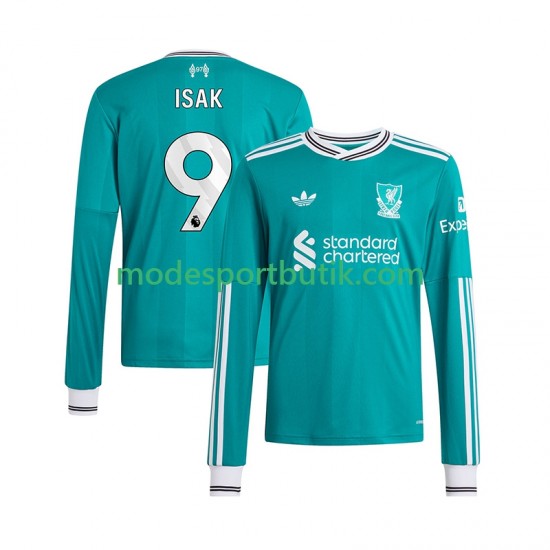 Liverpool Matchtröja ISAK 9 Tredje 2025-2026 Långärmad ,Herr