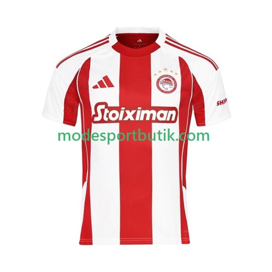 Olympiacos Matchtröja Hemma 2025-2026 Kortärmad ,Herr
