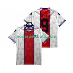 Paris Saint-Germain Matchtröja WEAH 9 1994 1995 Retro Borta Kortärmad ,Herr