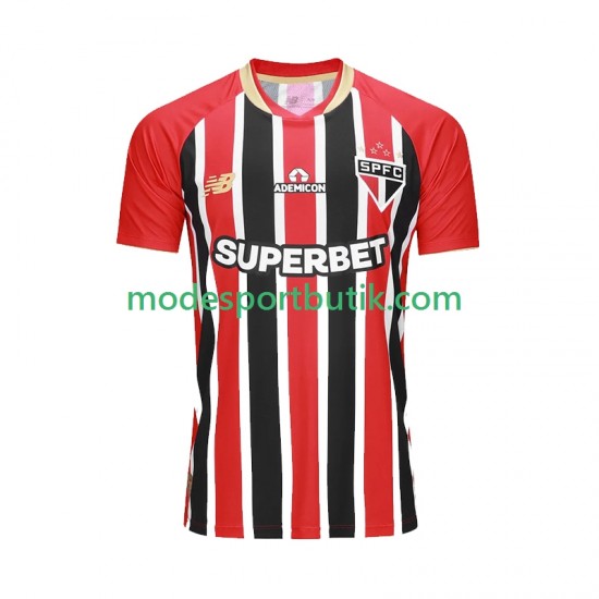 São Paulo Matchtröja Borta 2025-2026 Kortärmad ,Herr
