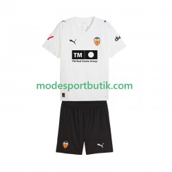 Valencia CF Matchtröja Hemma 2025-2026 Kortärmad ,Fotbollsställ Barn