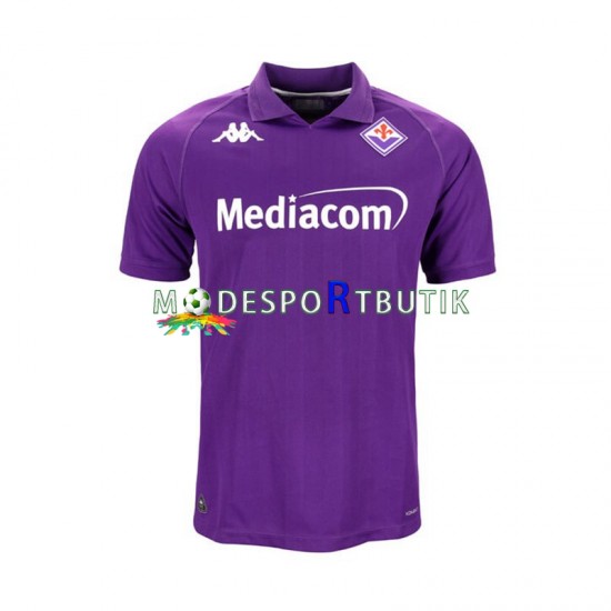 Fiorentina Matchtröja Hemma 2024-2025 Kortärmad ,Herr