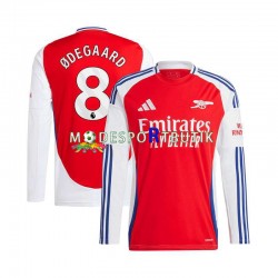 Arsenal Matchtröja Martin Odegaard 8 Hemma 2024-2025 Långärmad ,Herr