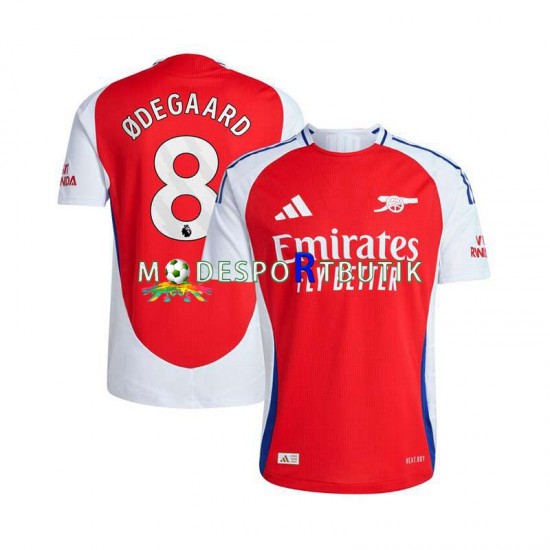 Arsenal Matchtröja Martin Odegaard 8 Hemma 2024-2025 Kortärmad ,Herr