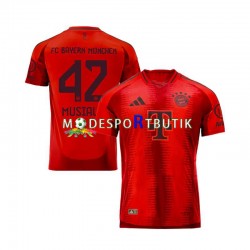 FC Bayern München Matchtröja Jamal Musiala 42 Hemma 2024-2025 Kortärmad ,Herr
