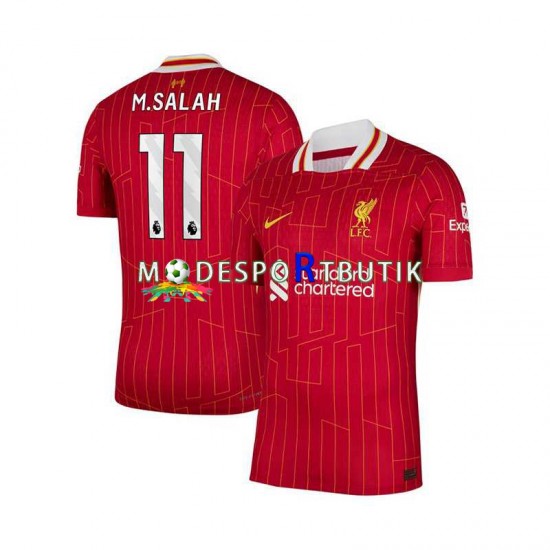 Liverpool Matchtröja Mohamed Salah 11 Hemma 2024-2025 Kortärmad ,Herr