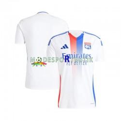 Olympique Lyonnais Matchtröja Hemma 2024-2025 Kortärmad ,Herr