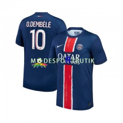 Paris Saint-Germain Matchtröja Ousmane Dembele 10 Hemma 2024-2025 Kortärmad ,Herr