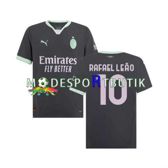 AC Milan Matchtröja Rafael Leao 10 Tredje 2024-2025 Kortärmad ,Herr