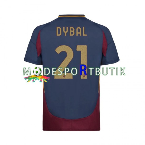 AS Roma Matchtröja Paulo Dybala 21 Tredje 2024-2025 Kortärmad ,Herr