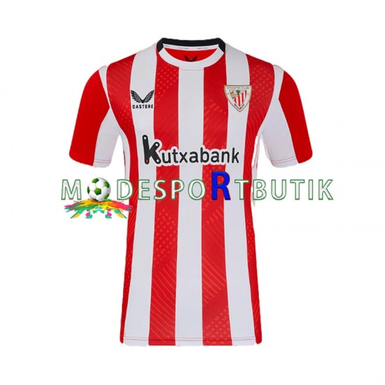 Athletic Bilbao Matchtröja Hemma 2024-2025 Kortärmad ,Herr