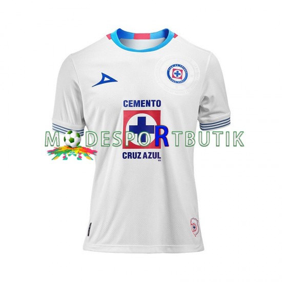 Cruz Azul Matchtröja Borta 2024-2025 Kortärmad ,Herr