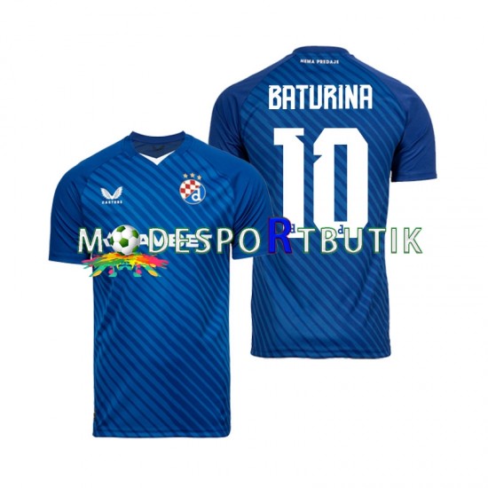 Dinamo Zagreb Matchtröja Martin Baturina 10 Hemma 2024-2025 Kortärmad ,Herr