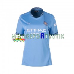 Manchester City Matchtröja Hemma 2024-2025 Kortärmad ,Dam