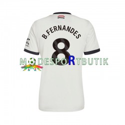 Manchester United Matchtröja Bruno Fernandes 8 Tredje 2024-2025 Kortärmad ,Herr