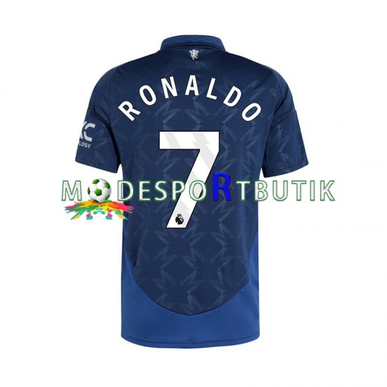 Manchester United Matchtröja Cristiano Ronaldo 7 Borta 2024-2025 Kortärmad ,Herr