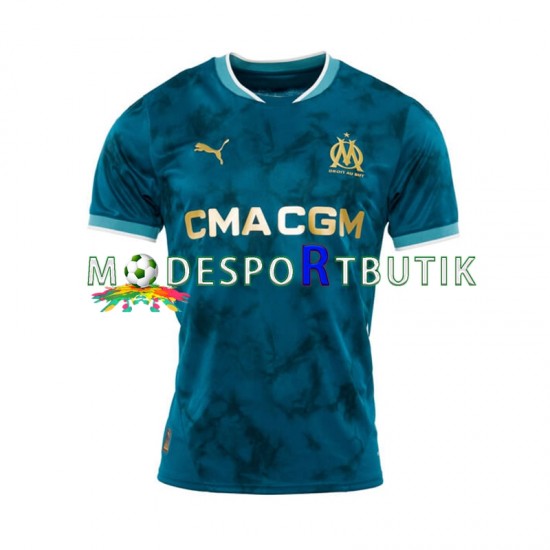 Olympique de Marseille Matchtröja Borta 2024-2025 Kortärmad ,Herr