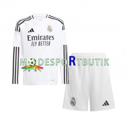 Real Madrid Matchtröja Hemma 2024-2025 Långärmad ,Fotbollsställ Barn Real Madrid Matchtröja Hemma 2024-2025 Långärmad ,Fotbollsställ Barn