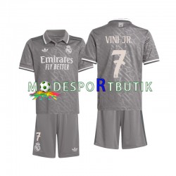 Real Madrid Matchtröja Vini JR. 7 Tredje 2024-2025 Kortärmad ,Fotbollsställ Barn Real Madrid Matchtröja Vini JR. 7 Tredje 2024-2025 Kortärmad ,Fotbollsställ Barn