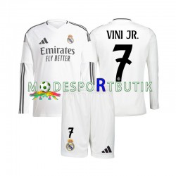 Real Madrid Matchtröja Vinicius Junior 7 Hemma 2024-2025 Långärmad ,Fotbollsställ Barn Real Madrid Matchtröja Vinicius Junior 7 Hemma 2024-2025 Långärmad ,Fotbollsställ Barn