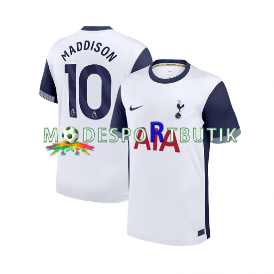 Tottenham Hotspur Matchtröja James Maddison 10 Hemma 2024-2025 Kortärmad ,Herr