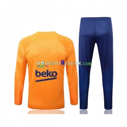 FC Barcelona Tränings Sweatshirtställ Orange 2022-23