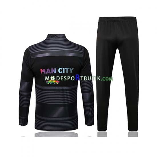 Manchester City Träningsställ Svart 2022-23