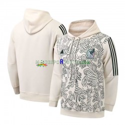 Mexiko Hoodie Tröja Vit Grön 2022-23 ,Herr