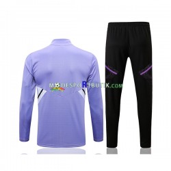Real Madrid Tränings Sweatshirtställ Lila 2022-23 SKU001