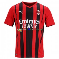 AC Milan Matchtröja Hemma 2021-22 Kortärmad ,Herr