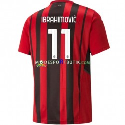 AC Milan Matchtröja Zlatan Ibrahimovic 11 Hemma 2021-22 Kortärmad ,Herr