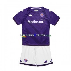Fiorentina Matchtröja Hemma 2022-23 Kortärmad ,Fotbollsställ Barn