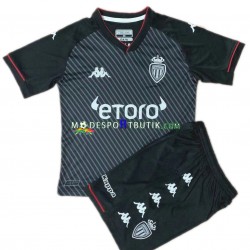 AS Monaco Matchtröja Borta 2021-22 Kortärmad ,Fotbollsställ Barn