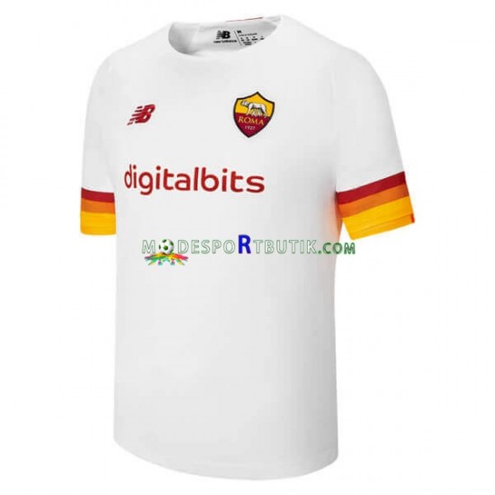 AS Roma Matchtröja Borta 2021-22 Kortärmad ,Herr