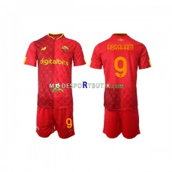 AS Roma Matchtröja Tammy Abraham 9 Hemma 2022-23 Kortärmad ,Fotbollsställ Barn AS Roma Matchtröja Tammy Abraham 9 Hemma 2022-23 Kortärmad ,Fotbollsställ Barn