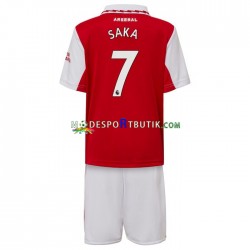 Arsenal Matchtröja Saka 7 Hemma 2022-23 Kortärmad ,Fotbollsställ Barn