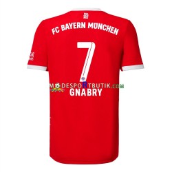 FC Bayern München Matchtröja Gnabry 7 Hemma 2022-23 Kortärmad ,Herr