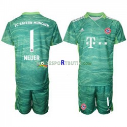 FC Bayern München Matchtröja Manuel Neuer 1 Målvakt Tredje 2021-22 Kortärmad ,Fotbollsställ Barn