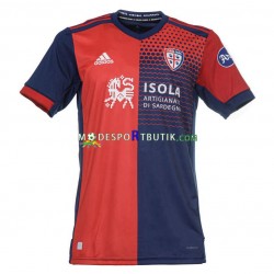 Cagliari Matchtröja Hemma 2021-22 Kortärmad ,Herr