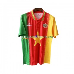 Kamerun Matchtröja 1994 Retro Hemma Kortärmad ,Herr