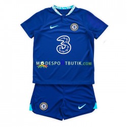 Chelsea Matchtröja Hemma 2022-23 Kortärmad ,Fotbollsställ Barn
