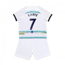 Chelsea Matchtröja Kante 7 Borta 2022-23 Kortärmad ,Fotbollsställ Barn