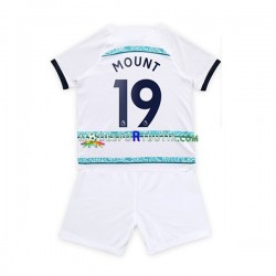 Chelsea Matchtröja Mount 19 Borta 2022-23 Kortärmad ,Fotbollsställ Barn