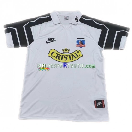 Colo-Colo Matchtröja 1995 Retro Hemma Kortärmad ,Herr